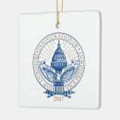 Inauguration Donald Trump Mike Pence 2017 Logo USA Keramisch Ornament (Links)