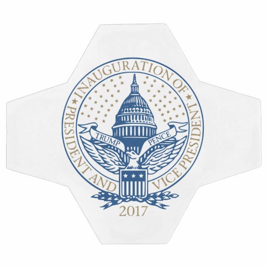 Inauguration Donald Trump Mike Pence 2017 Logo USA Voetbal (Enkel)