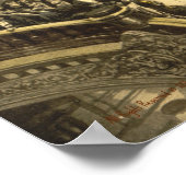 Inauguration of the Opera House in Paris, Frankrij Poster (Hoek)