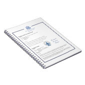 Inaugurele lunch recept chocolade jus puree notitieboek (Rechterzijde)