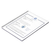 Inaugurele lunch recept chocolade jus puree notitieboek (Linkerzijde)