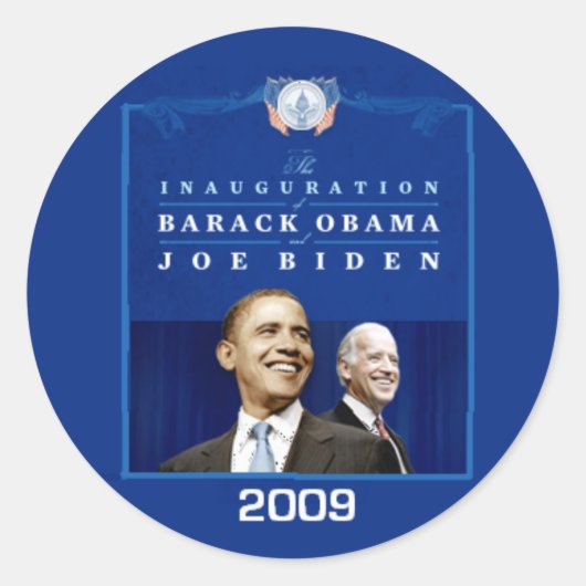 Inaugurele Sticker (Voorkant)