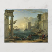 Inbarsting van de koningin van Sheba - Claude Lorr Briefkaart (Voorkant)