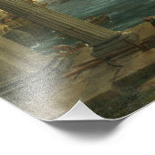 Inbarsting van de koningin van Sheba - Claude Lorr Foto Afdruk (Hoek)