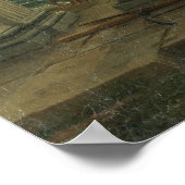 Inbarsting van de koningin van Sheba - Claude Lorr Poster (Hoek)