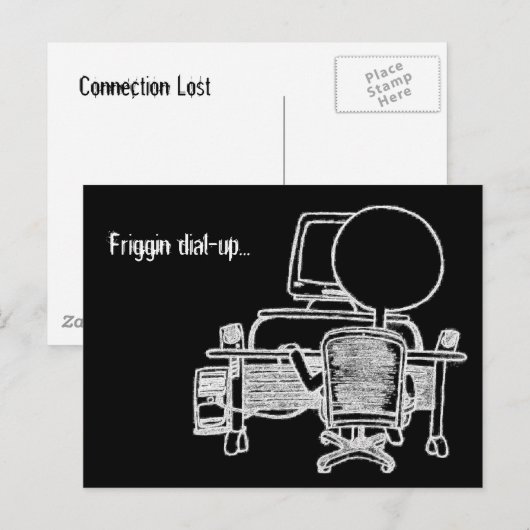 Inbelverbinding Briefkaart (Voorkant / Achterkant)