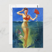 Inbelverbinding duiken briefkaart (Voorkant / Achterkant)