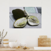 Inberoemde Durian Fruit Poster (Keuken)