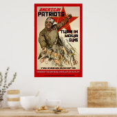 Inbeslagneming van pistool - 2e wijziging poster (Keuken)