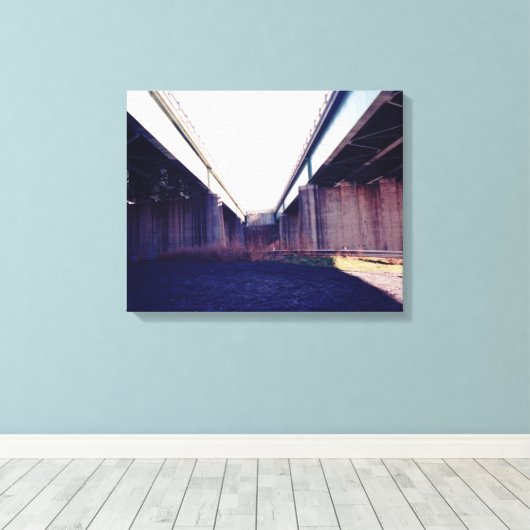 Inbeslissingsbrug Canvas Afdruk (Insitu (Houten vloer))