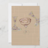 Inbjudningskort Bubbleroom Kaart (Achterkant)