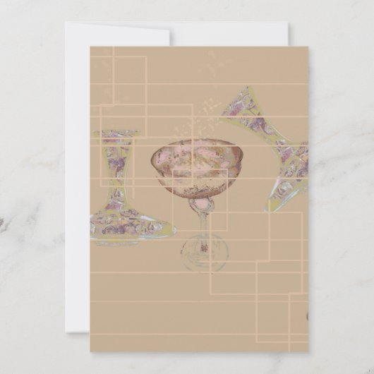 Inbjudningskort Bubbleroom Kaart (Achterkant)