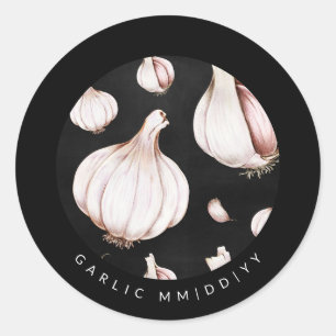 Inblikken   Datum   Knoflook Ronde Sticker