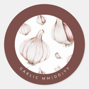 Inblikken   Datum   Knoflook Ronde Sticker