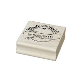 Inblikken stempel - gemaakt met liefde Gepersonali (Stempel)