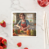 Inblikken van de oogst servet (Insitu)