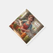 Inblikken van de oogst servet (Hoek)