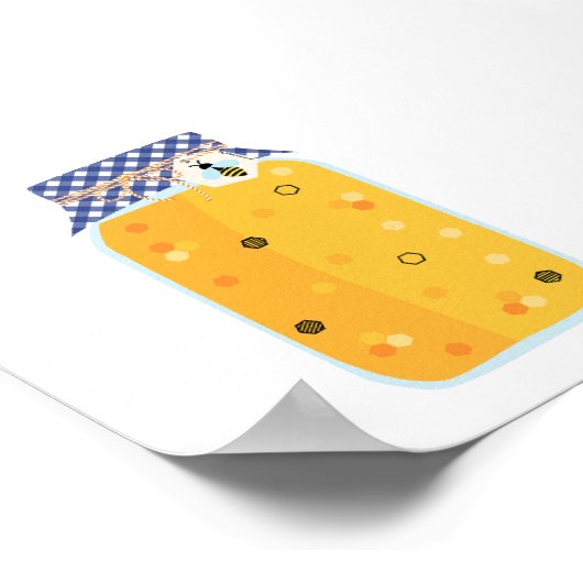 Inblikken van voedsel - Honing Poster (Hoek)