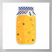 Inblikken van voedsel - Honing Poster (Voorkant)