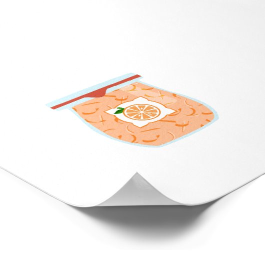 Inblikken van voedsel - Marmalade Poster (Hoek)