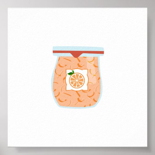 Inblikken van voedsel - Marmalade Poster (Voorkant)