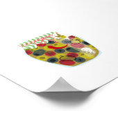 Inblikken van voedsel - olijven poster (Hoek)