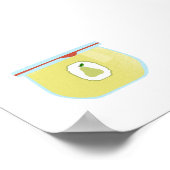 Inblikken van voedsel - Pear Jam Poster (Hoek)