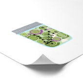 Inblikken van voedsel - Pickled Fiddleheads Poster (Hoek)