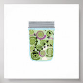 Inblikken van voedsel - Pickled Fiddleheads Poster (Voorkant)