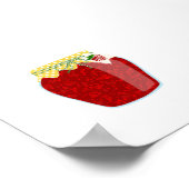 Inblikken van voedsel - Raspberry Jam Poster (Hoek)