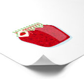 Inblikken van voedsel - Strawberry Jam Poster (Hoek)