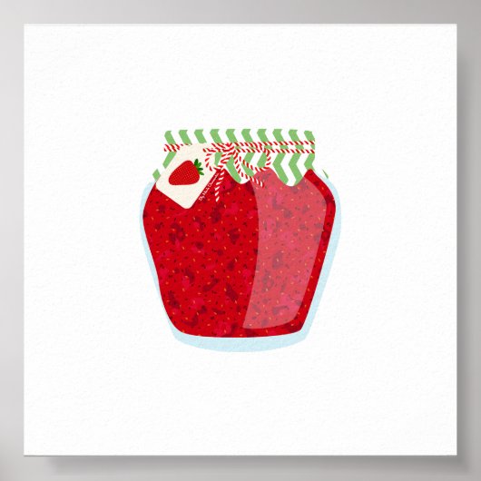 Inblikken van voedsel - Strawberry Jam Poster (Voorkant)