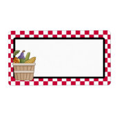 Inbliksetiket Etiket (Voorkant)