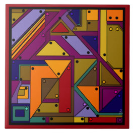 Inbouw (keramische Tegel) Tegeltje