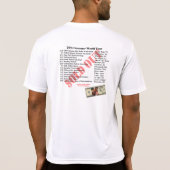 Inbox Full "Sold Out"-rondleiding "Crowd"-shirt *n T-shirt (Achterkant)