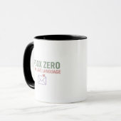 Inbox Zero Liefdestaal Grappige Kantoor Mok (Voorkant links)