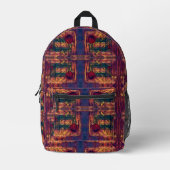 inbraak bedrukte rugzak (Voorkant)