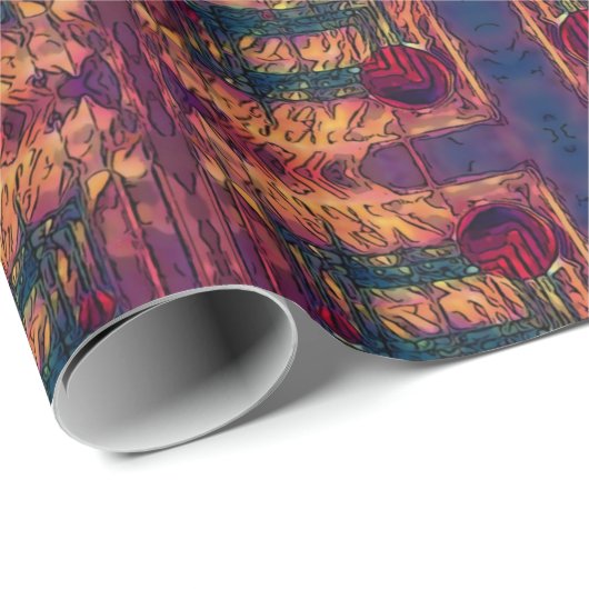 inbraak cadeaupapier (Rol Hoek)