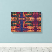 inbraak canvas afdruk (Insitu (Houten vloer))