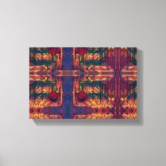 inbraak canvas afdruk (Voorkant)