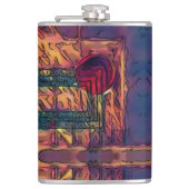 inbraak heupfles (Voorkant)