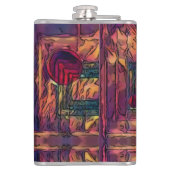 inbraak heupfles (Achterkant)