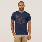 inbraak in creativiteit t-shirt (Voorkant volledig)