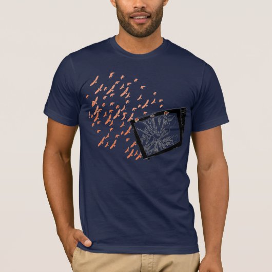 inbraak in creativiteit t-shirt (Voorkant)