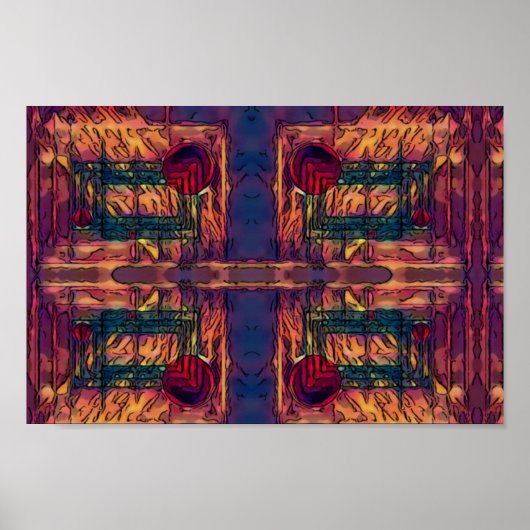 inbraak poster (Voorkant)