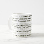 Inbred and "WOKE" GOT PAID! Koffiemok (Voorkant links)