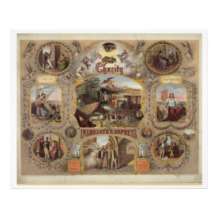 Inbriate's Express  Americana Temperance Foto Afdruk