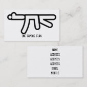 INC-Visitekaartje Visitekaartje (Voorkant / Achterkant)