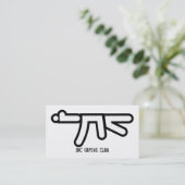 INC-Visitekaartje Visitekaartje (Staand voorkant)