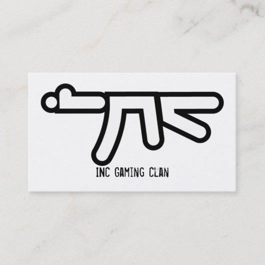 INC-Visitekaartje Visitekaartje (Voorkant)